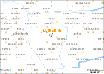 map of Loi-hsang
