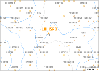 map of Loi-hsao