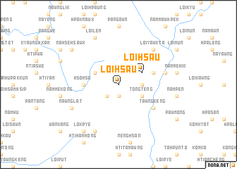 map of Loi-hsau