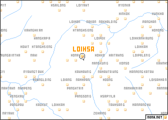 map of Loihsa