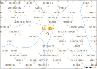 map of Loi-hsa