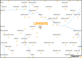 map of Loi-hseng