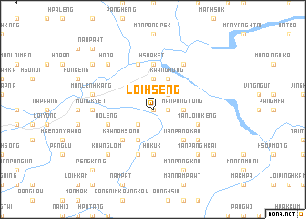 map of Loi-hseng