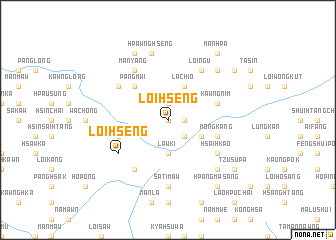 map of Loi-hseng