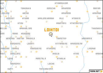 map of Loihtoi