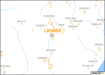 map of Loihuno