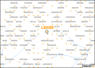 map of Loi-kam