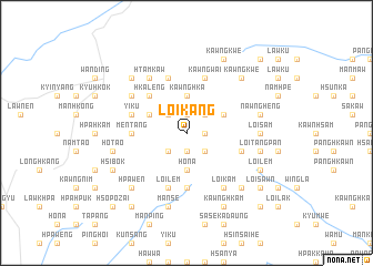 map of Loi-kang