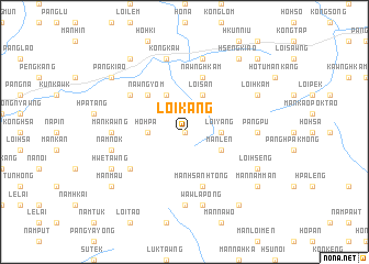 map of Loi-kang