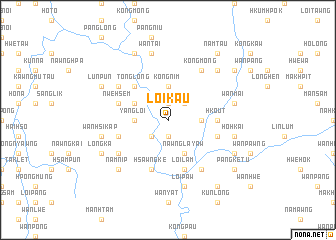 map of Loi-kau