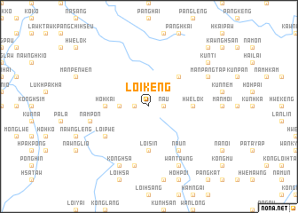 map of Loi Kēng