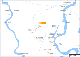 map of Loikhaw