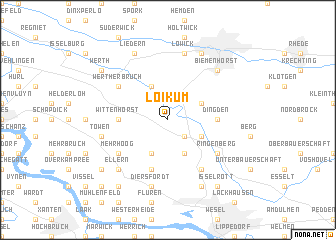 map of Loikum