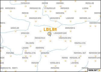 map of Loi-lam