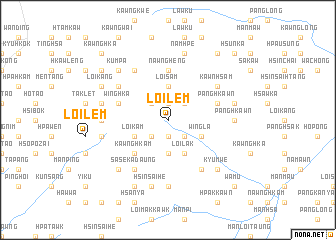 map of Loi-lem