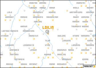 map of Loi-lin