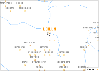 map of Loi-lum