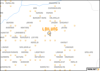 map of Loilung