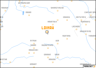 map of Loimaw