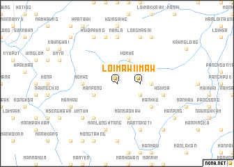 map of Loi-maw