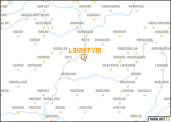 map of Loi-metyin