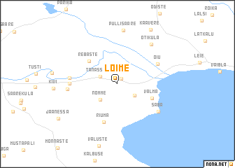 map of Loime