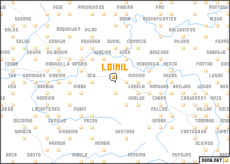 map of Loimil
