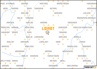 map of Loi-mot