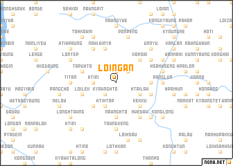 map of Loi-ngan