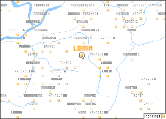 map of Loi-nim