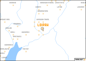 map of Loipaw