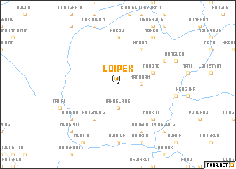 map of Loi-pek