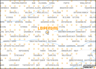 map of Loiperding