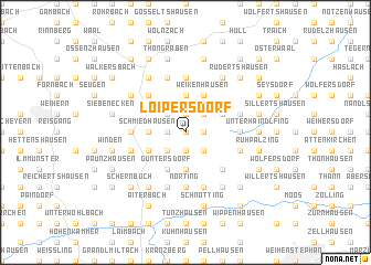 map of Loipersdorf