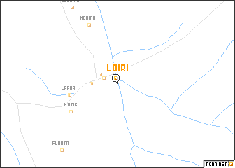 map of Loiri