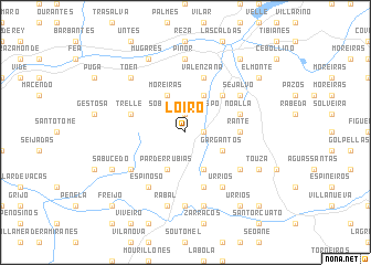 map of Loiro