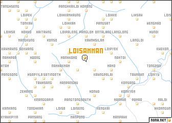 map of Loisammán