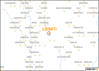 map of Loisati