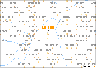 map of Loi-saw