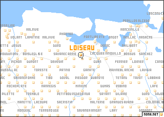 map of LʼOiseau