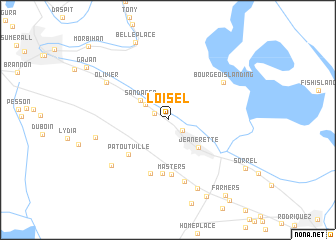 map of Loisel