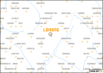 map of Loi-seng