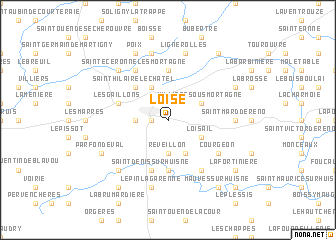 map of Loise