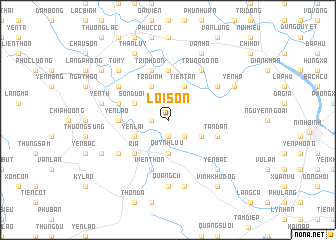 map of Lôi Sơn