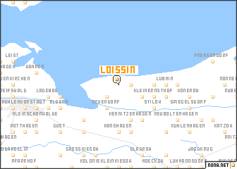 map of Loissin