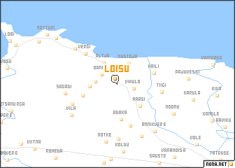 map of Loisu