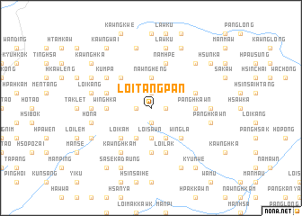 map of Loi-tangpan