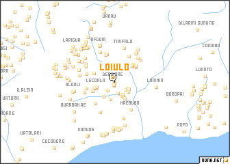 map of Loiulo