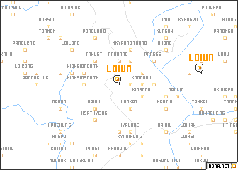 map of Loi-un