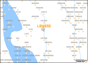 map of Loi-weng